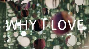 Still of title of film 'Why I Love'