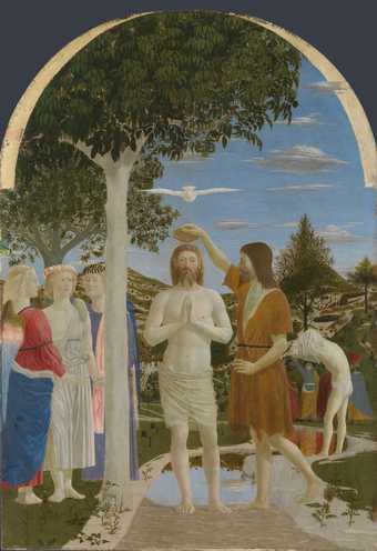 Piero della Francesca The Baptism of Christ 1450s