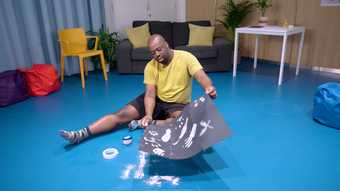 Harold Offeh in Use Your Body to Make Art